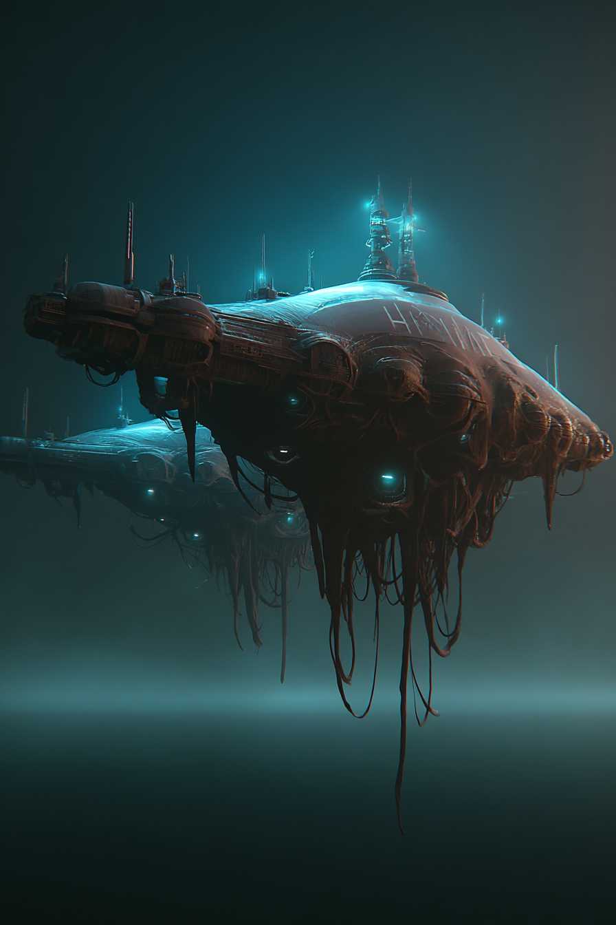 Future vision of biopunk genre