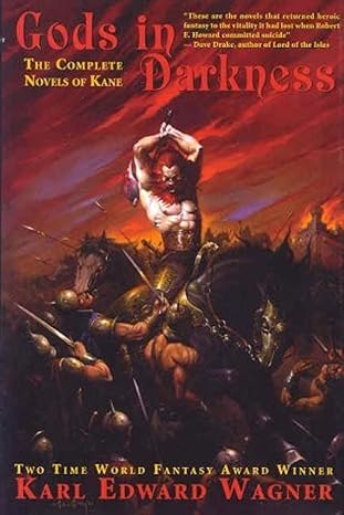 Classic dark fantasy book covers - Wagner, Moorcock, Cook, Barker, Lee