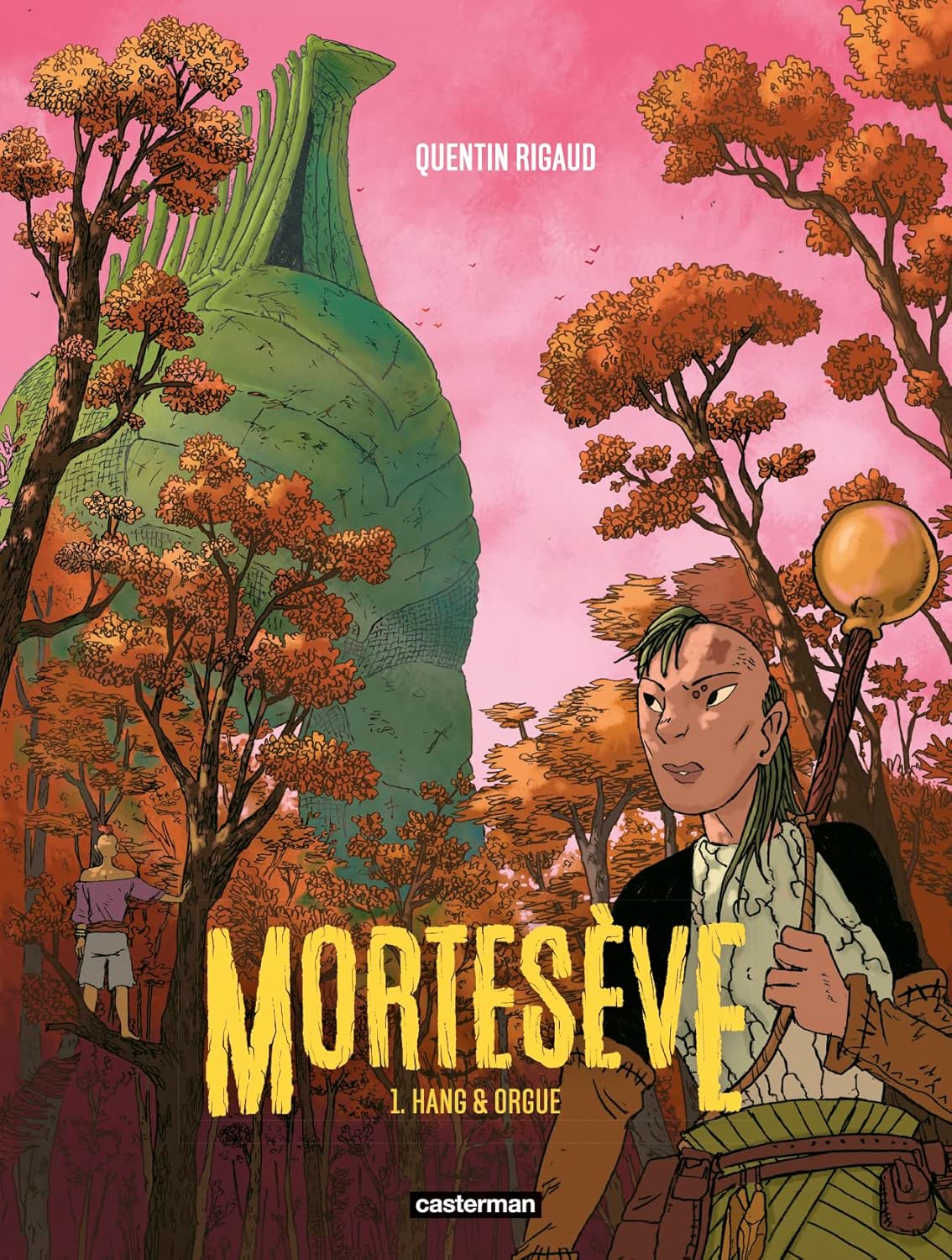Mortesève by Quentin Rigaud — mythological biopunk from French comics