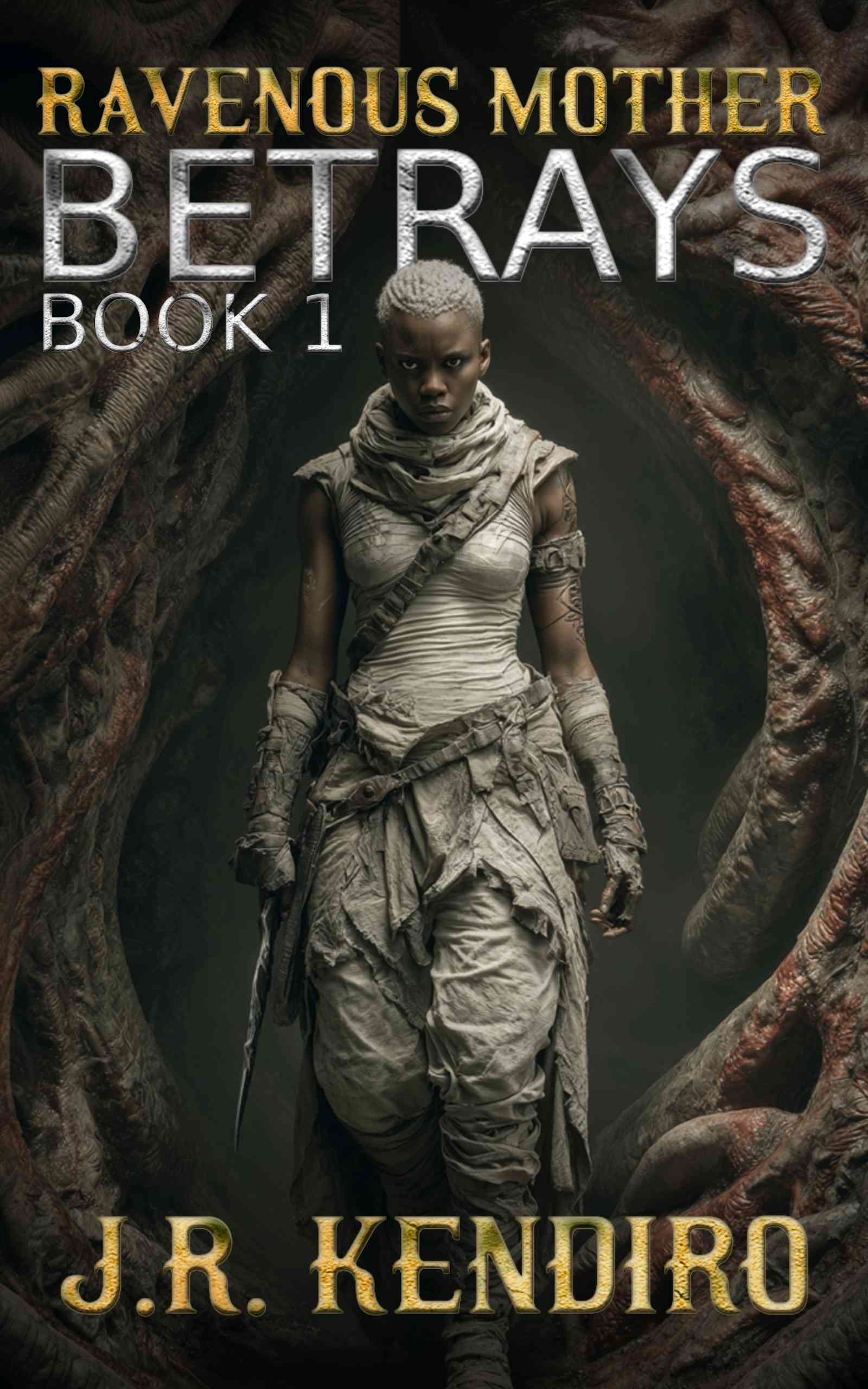 Ravenous Mother: Betrays – biopunk dark fantasy novel by J. R. Kendiro