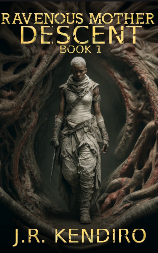 Ravenous Mother: Descent – biopunk dark fantasy novel by J. R. Kendiro